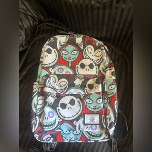 Disney The Nightmare Before Christmas Graphic Backpack - Black/Red/Blue